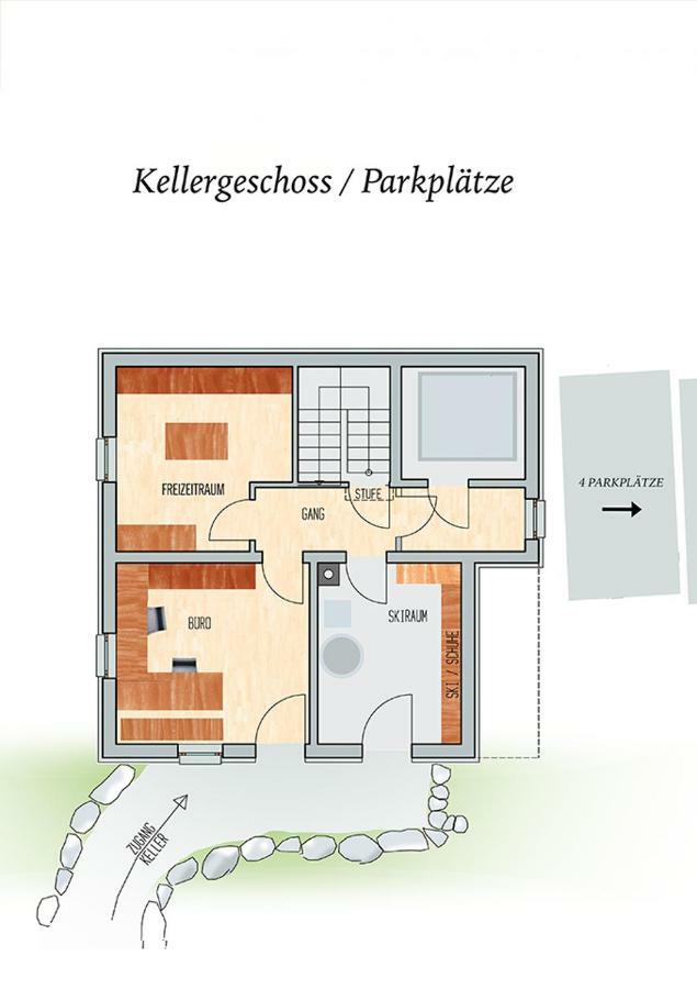 Ferienhaus Oberboden Schroecken Exterior photo
